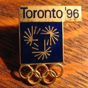 Toronto Canada Vintage 1996 Olympic Bid Lapel Pin
